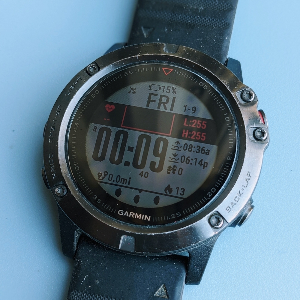 Garmin Fenix 5X Sapphire Watch